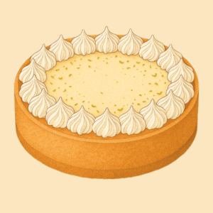 Pie de limón (lemon pie)